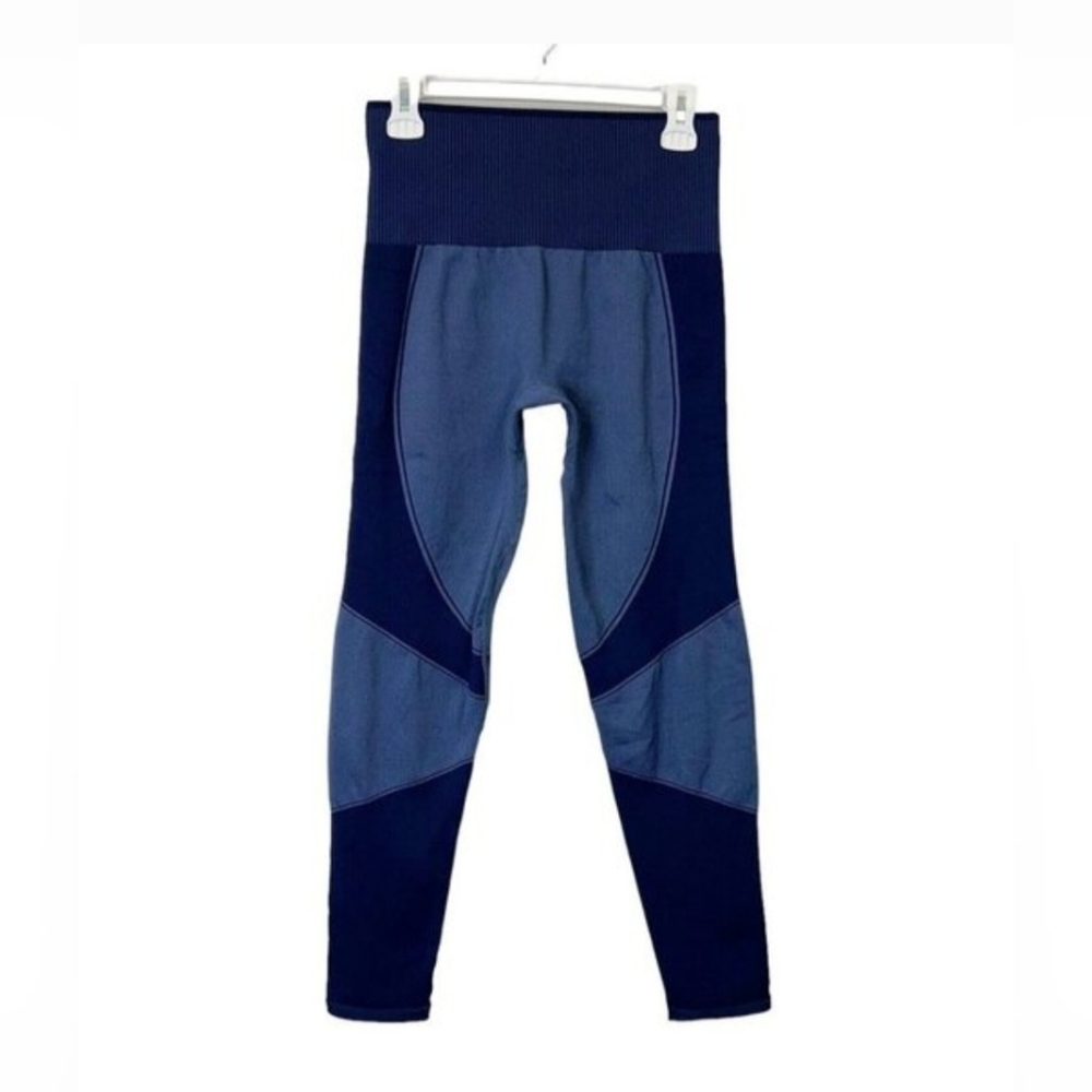 Third Love Seamless Leggings Womens Size Large Blue Compression Gym Thirdlove